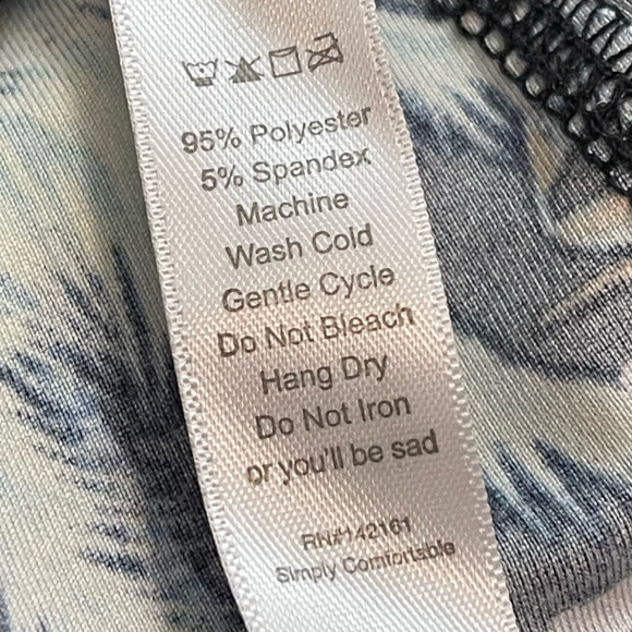 LuLaRoe Palm Trees & Sailboats Tropical Leggings - Picture 9 of 11